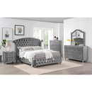  Furniture of America Zohar Queen Bed CM7130GY-Q-BED IMAGE 2