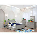  Furniture of America Diane Twin Bed CM7158GY-T-BED-VN IMAGE 2