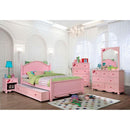  Furniture of America Dani Twin Poster Bed CM7159PK-T-BED-VN IMAGE 2