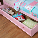  Furniture of America Dani Twin Poster Bed CM7159PK-T-BED-VN IMAGE 3
