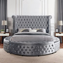  Furniture of America Sansom California King Bed CM7178GY-CK-BED IMAGE 4