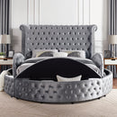  Furniture of America Sansom California King Bed CM7178GY-CK-BED IMAGE 5