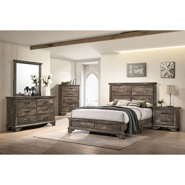 Furniture of America Fortworth California King Panel Bed CM7186CK IMAGE 2