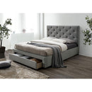 Furniture of America Sybella CM7218GY-CK-BED Cal.King Bed IMAGE 2