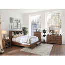  Furniture of America Mcallen California King Bookcase Bed with Storage CM7360BC-CK-BED IMAGE 2