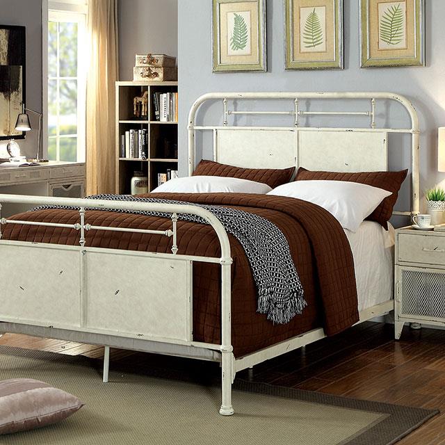 Furniture of America Haldus Twin Metal Bed CM7502WH-T IMAGE 2