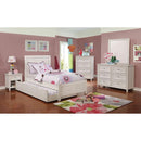  Furniture of America Brogan Full Panel Bed CM7517WH-F-BED IMAGE 2
