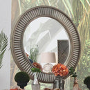  Furniture of America Kamalah CM7521M Round Mirror IMAGE 1