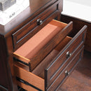  Furniture of America Wells 3-Drawer Nightstand CM7548CH-N IMAGE 4