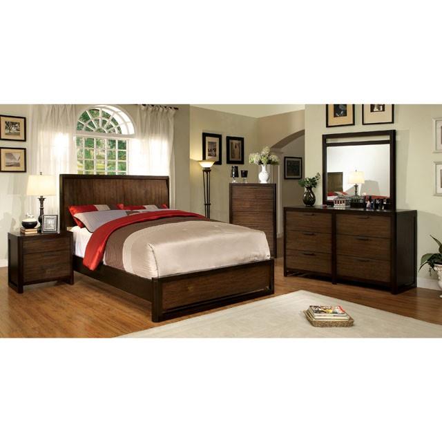 Furniture of America Corsica California King Panel Bed CM7608CK-BED IMAGE 1