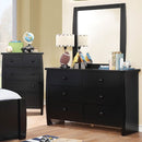  Furniture of America Marlee 6-Drawer Dresser CM7651BK-D-VN IMAGE 2