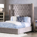  Furniture of America Rosabelle California King Bed CM7669GY-CK-BED IMAGE 1
