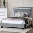  Furniture of America Erglow CM7695GY-Q-BED-VN Queen Bed, Gray IMAGE 1