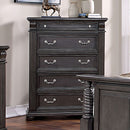  Furniture of America Esperia 5-Drawer Chest CM7711GY-C IMAGE 1