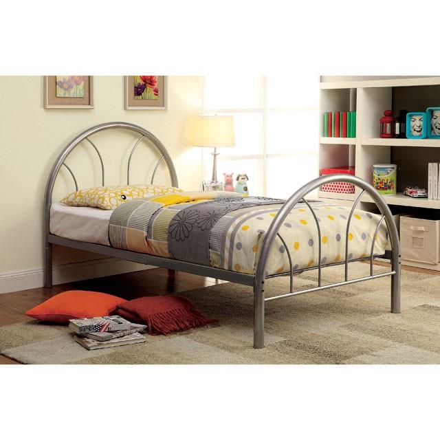 Furniture of America Rainbow Full Metal Bed CM7712SV-F IMAGE 2