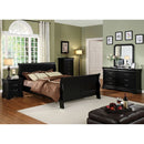  Furniture of America Louis Philippe King Bed CM7825BK-EK-BED IMAGE 2