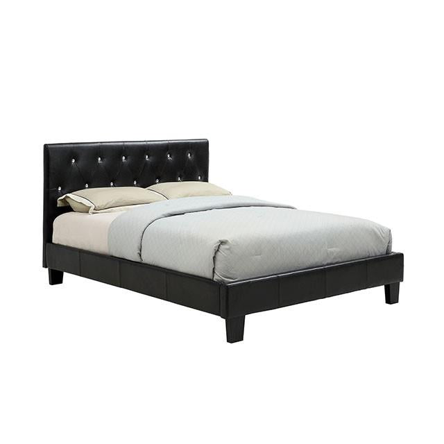 Furniture of America Velen Twin Upholstered Platform Bed CM7949BK-T-BED-VN IMAGE 10