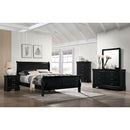  Furniture of America Louis Philippe King Sleigh Bed CM7966BK-EK-BED IMAGE 2