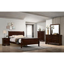  Furniture of America Louis Philippe California King Sleigh Bed CM7966CH-CK-BED IMAGE 2