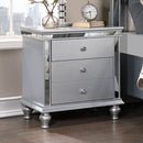  Furniture of America Bellinzona 3-Drawer Nightstand CM7992N IMAGE 1