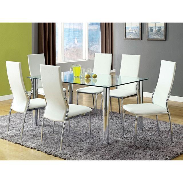 Furniture of America Kalawao Dining Chair CM8310WH-SC-2PK IMAGE 2