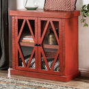  Furniture of America Accent Cabinets Cabinets EM-AC092RD IMAGE 1