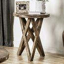  Furniture of America Culver End Table EM4003BR-E IMAGE 1