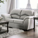  Furniture of America Meyrin Stationary Fabric Loveseat EM6720LG-LV IMAGE 1