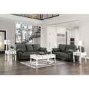  Furniture of America Canby Stationary Fabric Sofa EM6722DG-SF IMAGE 2