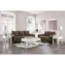  Furniture of America Dagmar Stationary Fabric Sofa EM6723BR-SF IMAGE 2