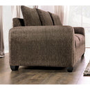  Furniture of America Dagmar Stationary Fabric Sofa EM6723BR-SF IMAGE 5