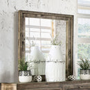  Furniture of America Oakridge Dresser Mirror EM7074BR-M IMAGE 1