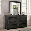  Furniture of America Oakridge 6-Drawer Dresser EM7074DG-D IMAGE 1