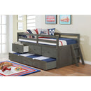  Furniture of America Kids Beds Loft Bed FOA-BK651GY-BED IMAGE 2