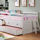  Furniture of America Anisa FOA-BK651WH-BED Twin Loft Bed IMAGE 1