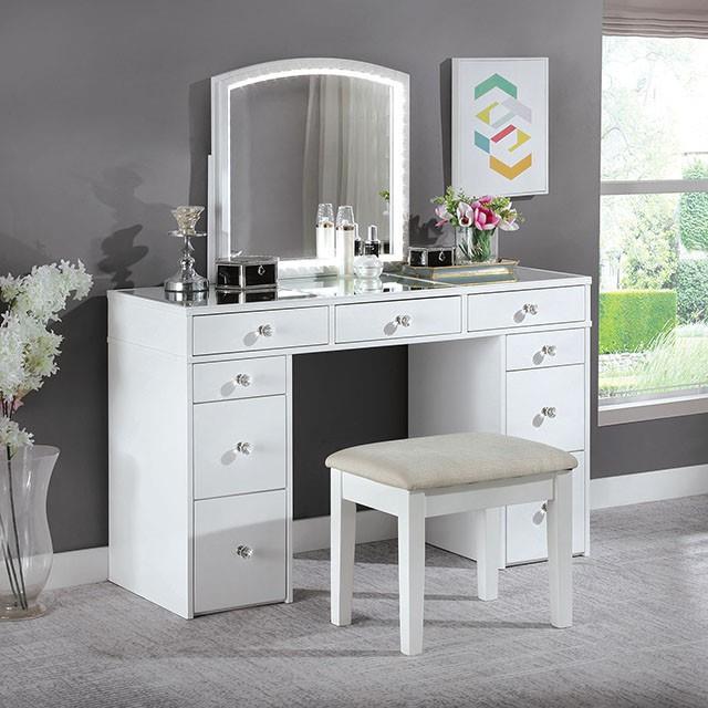 Furniture of America Louise Vanity Set FOA-DK5240-SET IMAGE 1