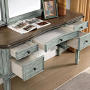  Furniture of America Drucilla Vanity Set FOA-DK930BL-PK IMAGE 2