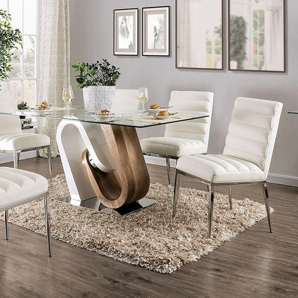 Furniture of America Cilegon Dining Table FOA3748T-TABLE IMAGE 1