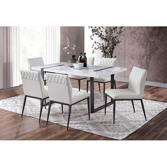 Furniture of America Alessia Dining Table FOA3769T IMAGE 2