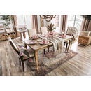 Furniture of America Blanchefleur Dining Table FOA51001 IMAGE 2