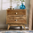  Furniture of America Blanchefleur 2-Drawer Nightstand FOA51005 IMAGE 1