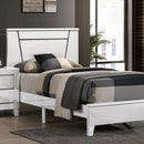  Furniture of America Magdeburg Twin Bed FOA7038WH-T IMAGE 1