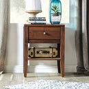  Furniture of America Willamette 1-Drawer Nightstand FOA7601N IMAGE 1