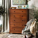  Furniture of America Keizer 5-Drawer Chest FOA7603C-5D IMAGE 1