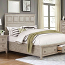  Furniture of America Lillian King Upholstered Bed with Storage FOA7925EK-BED IMAGE 1