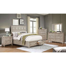  Furniture of America Lillian King Upholstered Bed with Storage FOA7925EK-BED IMAGE 2