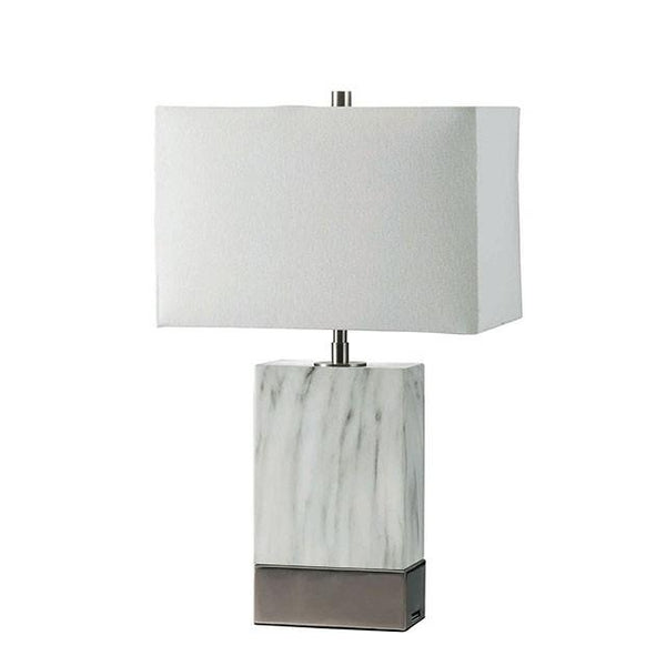 Furniture of America Faith Table Lamp L731197-SV IMAGE 1