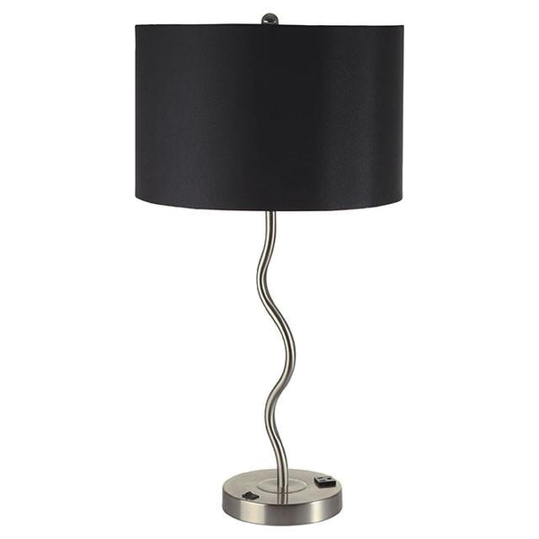 Furniture of America Sprig Table Lamp L76224T-BK-2PK IMAGE 1