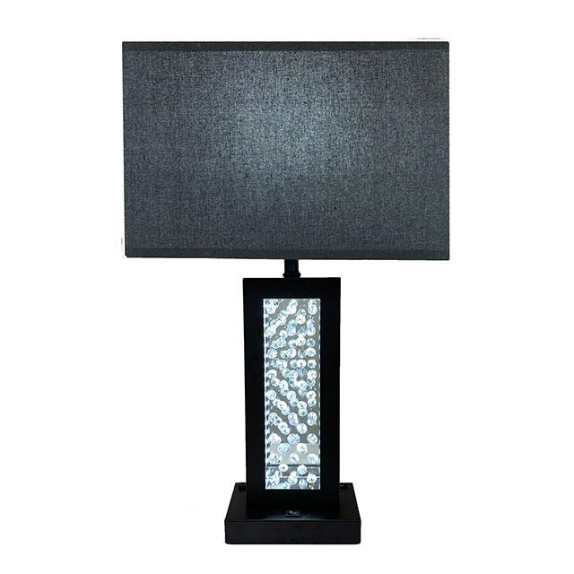 Furniture of America Abbi Table Lamp L76389BK IMAGE 3