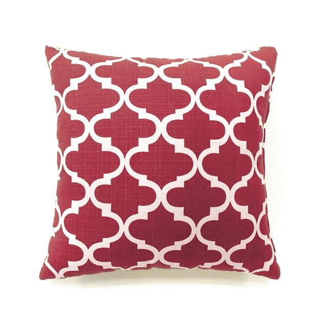 Furniture of America Decorative Pillows Decorative Pillows PL6023RD-S-2PK IMAGE 2